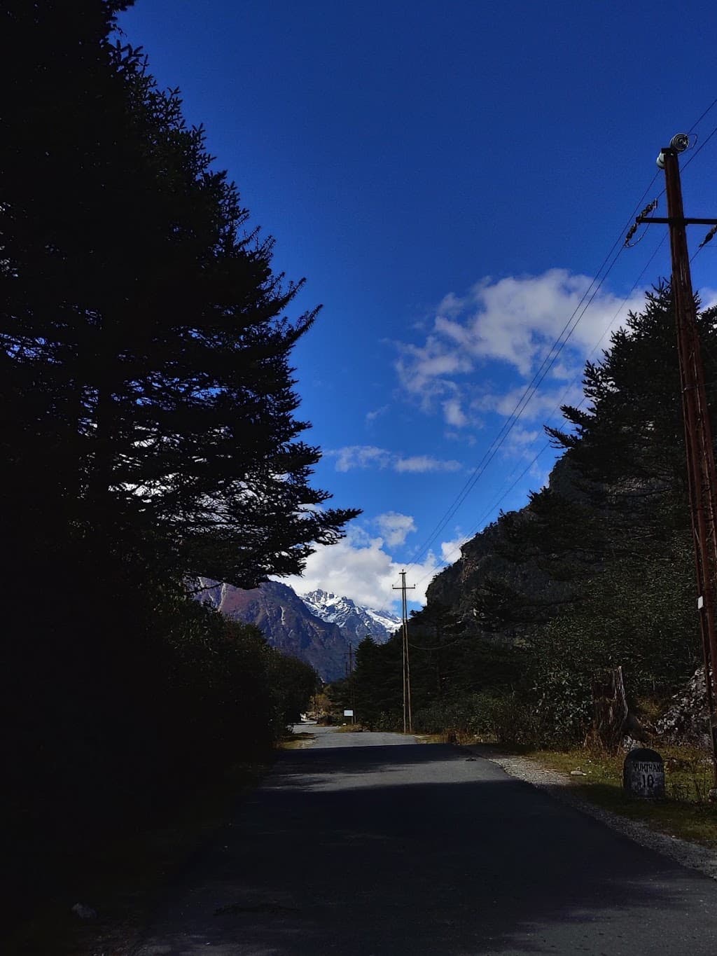 Himalayan Ridge Drone View